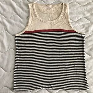 Nautical Reminiscent Lucky Brand Medium Tank Top